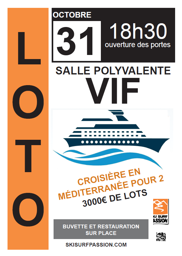 LOTO LE 31/10 - Venez nombreux !