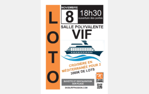LOTO LE 08/11 - Venez nombreux !