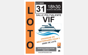 LOTO LE 31/10 - Venez nombreux !