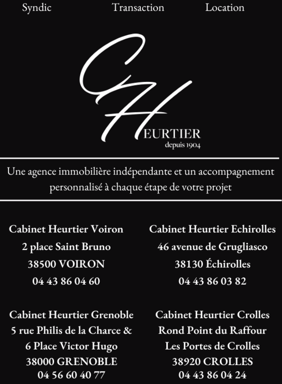 CABINET HEURTIER - GRENOBLE- VOIRON - CROLLES-ECHIROLLES